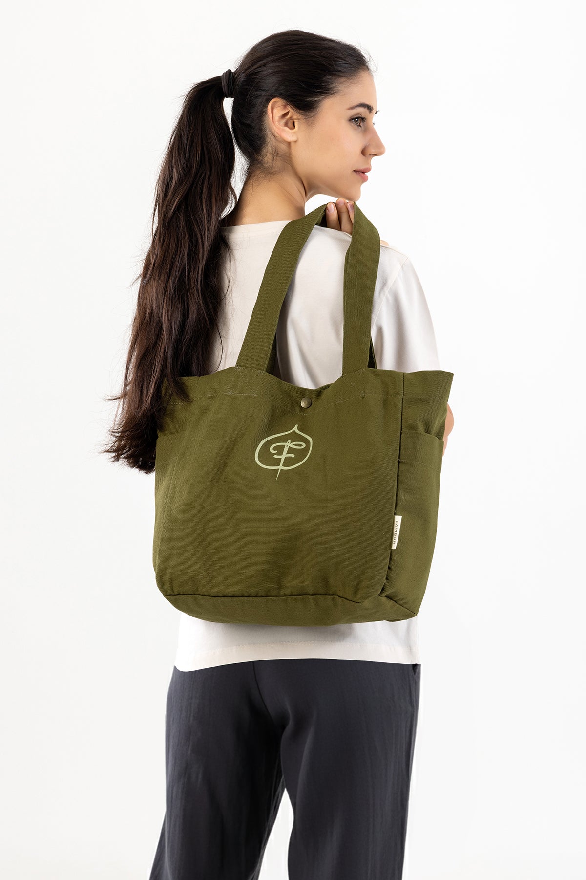 Element Kanvas Çanta - Haki