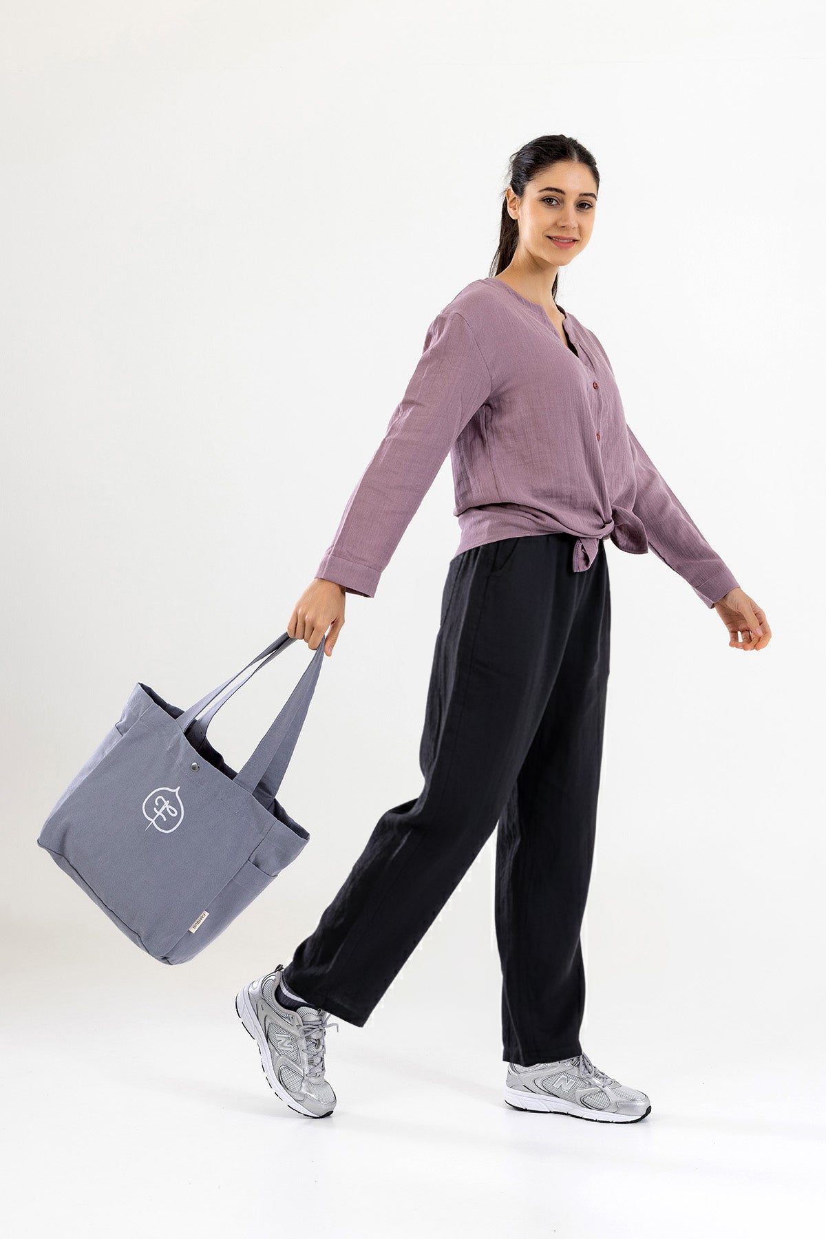 Element Kanvas Çanta - Lila