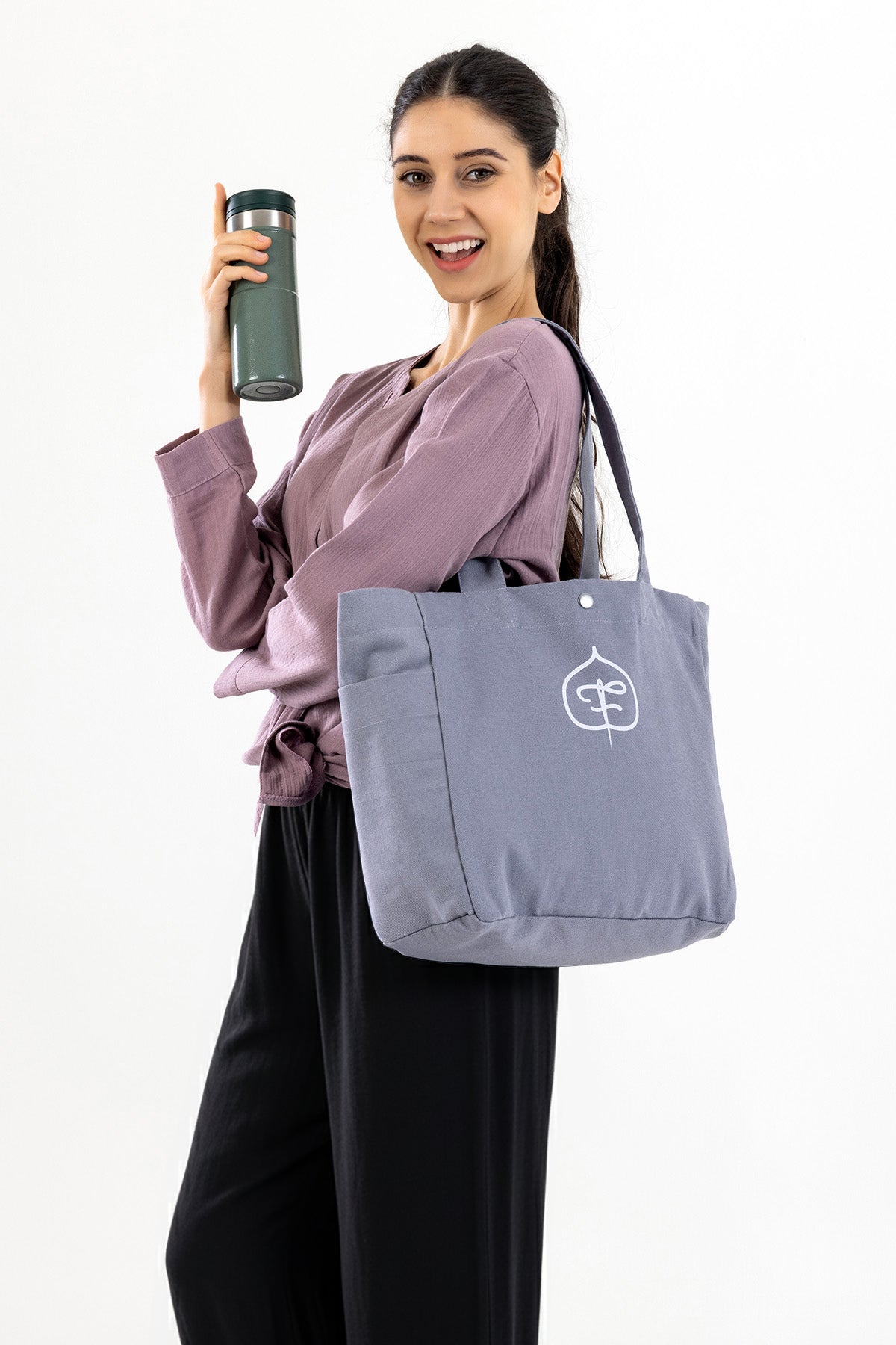 Element Kanvas Çanta - Lila