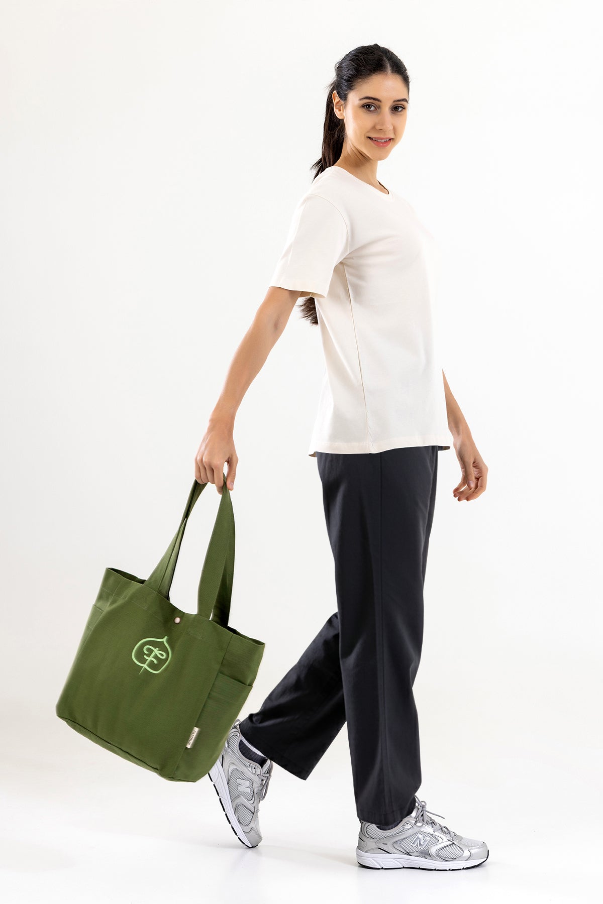 Element Kanvas Çanta - Yeşil