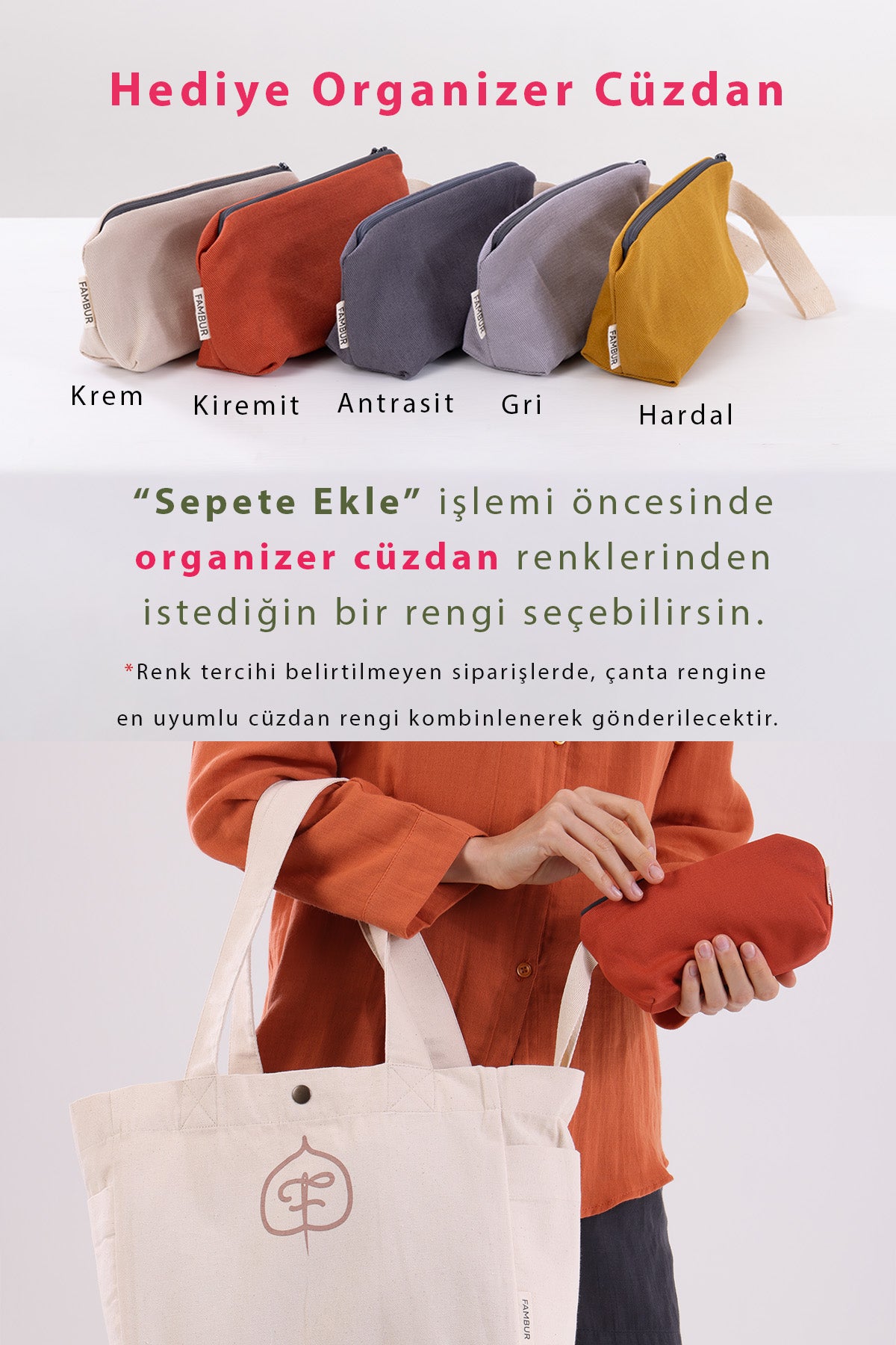 Element Yeşil Kanvas Omuz Çantası - Organizer Cüzdan Hediyeli